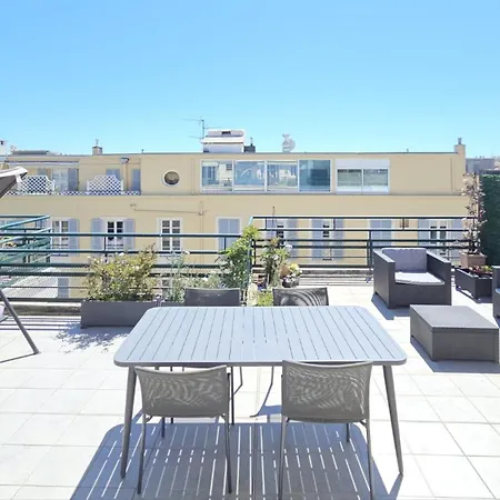 شقة Deux Pieces Terrasse Sous Les Etoiles نيس